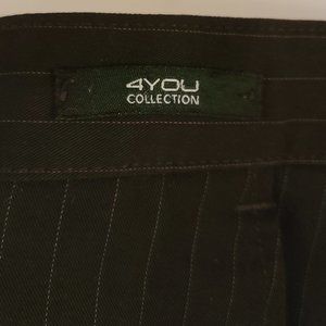4You Collection- Brown Dress Pants 36X30